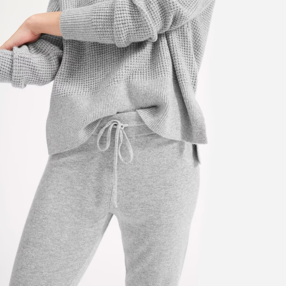 Everlane Gray 100% Cashmere Pants & Joggers